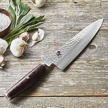 MIYABI Artisan 8-inch Chef Knife Made in Japan for Excellence