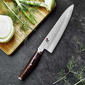 MIYABI Artisan 8-inch Chef Knife Made in Japan for Excellence