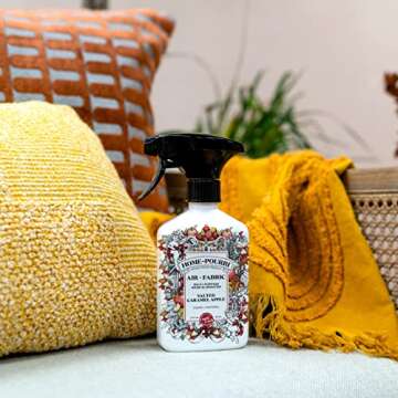 Home-Pourri Air + Fabric Multi-Purpose Odor Eliminator, Salted Caramel Apple, 11 Fl Oz - Fuji Apple, Cinnamon and Vanilla