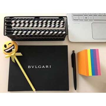 Magnetic Baskets Magnetic Organizer and Holder for Locker or Refrigerator - Pen Holders or Storage Bins for Office and Home