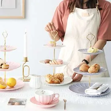 Elegant Sweejar 3 Tier Cake Stand for All Occasions