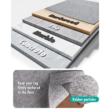 Non Slip Rug Pad for Area Rugs on Hardwood Floors