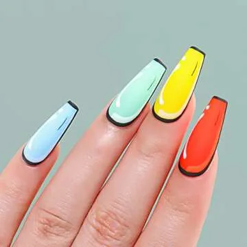 AIMEILI Soak Off U V LED Gel Nail Polish - Orange Sweetie (027) 10ml