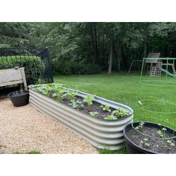 VEGEGA 8ft Versatile Raised Garden Bed for Beautiful Gardens
