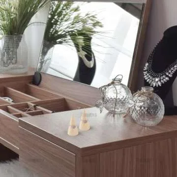 AUEAR, 10 Pack Wood Cone Ring Holder Finger Jewelry Display Stand DIY Craft Wooden (Natural, Vertical Shaped)