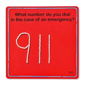 Wikki Stix Numbers and Counting Cards, Preschool & Kindergarten Tactile Learning, STEM Toy, Numbers 1-20 Plus 7 Bonus Cards, 36 Wikki Stix, for 3 & Up.