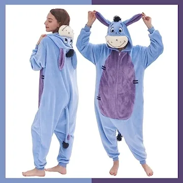 GONAAP Eeyore Adult Pajamas - Cozy Animal Onesie