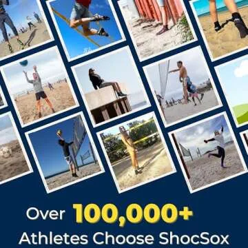 ShocSox Beach Volleyball & Sand Soccer Socks - Comfort & Style