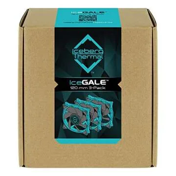 Iceberg Thermal IceGALE 120mm PWM Case Fan 3-Pack