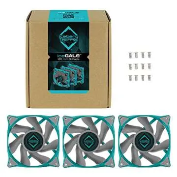 Iceberg Thermal IceGALE 120mm PWM Case Fan 3-Pack