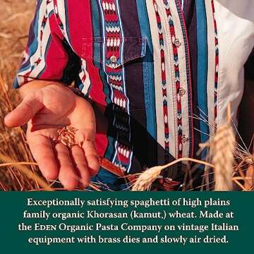 Eden Organic Kamut Spaghetti, 14 oz, 100% Whole Grain, Non-GMO