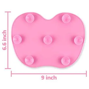 Ranphykx Silicone Makeup Brush Cleaner Mat with Suction Cup
