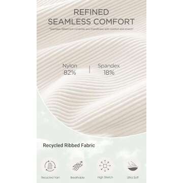 ODODOS 3-Pack Seamless Tank for Women Rib-Knit Soft Sleeveless High Neck Tank Tops, Waist Length, Ivory+Dusty Blue+Sphinx, X-Large/XX-Large