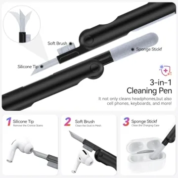 JOREMX AirPods Pro 3 Case with Phone Stand and Lock