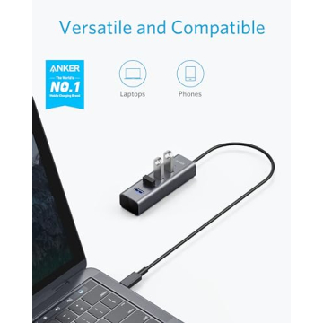 Anker USB C Hub - 4 Ports USB 3.0 for Easy Connectivity