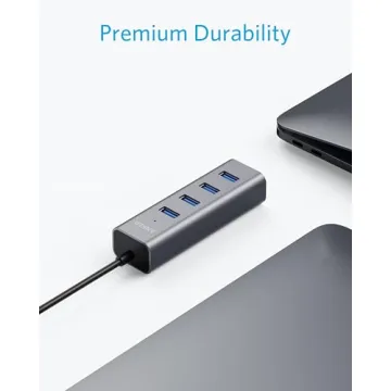 Anker USB C Hub - 4 Ports USB 3.0 for Easy Connectivity