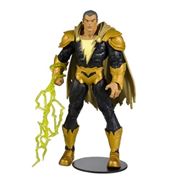 McFarlane 7" Black Adam Figure with Comic - Collectible