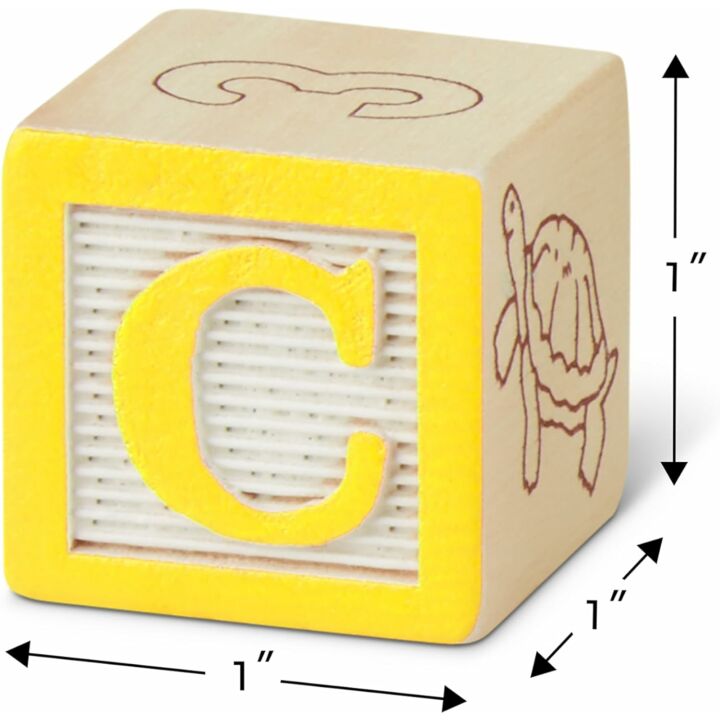 ABC 123 Wooden Blocks for Toddlers - Engaging