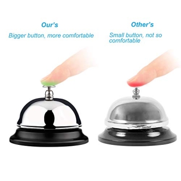 Big Button Service Bell for Home Business Loud Clear