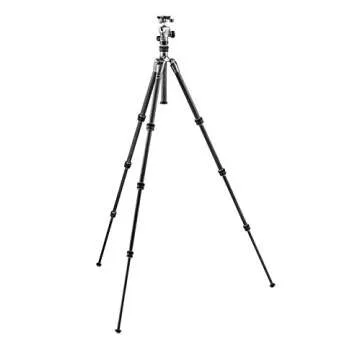 Gitzo GK1545T-82TQD Series 1 Traveler Kit with GT1545T 4 Section Tripod & Head (Black)