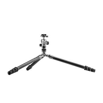 Gitzo GK1545T-82TQD Series 1 Traveler Kit with GT1545T 4 Section Tripod & Head (Black)