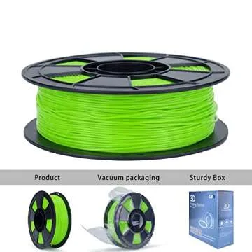 ZIRO TPU Filament 1.75mm Flexible Green 3D Printing Material