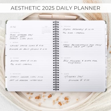 2025 Daily Planner for Men & Women - Organize Effectively