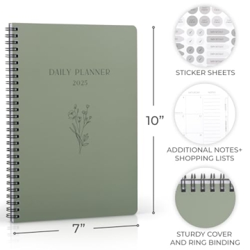 2025 Daily Planner for Men & Women - Organize Effectively