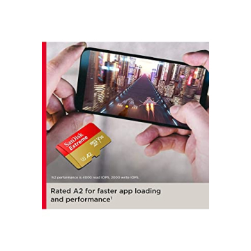 Buy SanDisk 256GB Extreme MicroSDXC for 4K Video & Apps