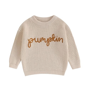 Baby Halloween Knit Sweater for Boys and Girls - Cozy & Cute