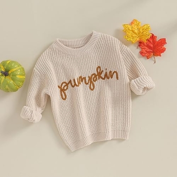 Baby Halloween Knit Sweater for Boys and Girls - Cozy & Cute