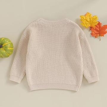 Baby Halloween Knit Sweater for Boys and Girls - Cozy & Cute