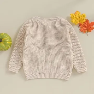 Baby Halloween Knit Sweater for Boys and Girls - Cozy & Cute
