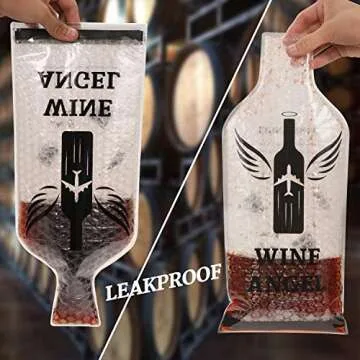 Premium Reusable Wine Travel Bags for Secure Transport