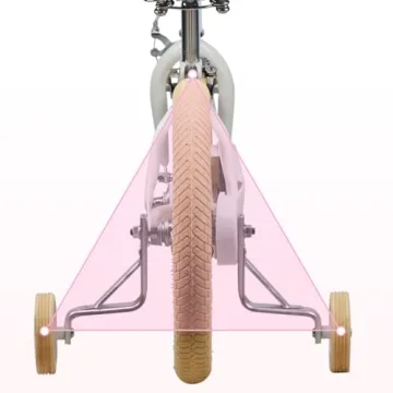 Petimini Girls' 14 Inch Bike for 3-5 Years Old