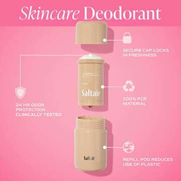 Saltair - Deodorant - Santal Bloom - 2 Pack