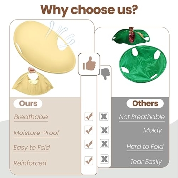 GGsimidale Collapsible Laundry Basket for Easy Transfer