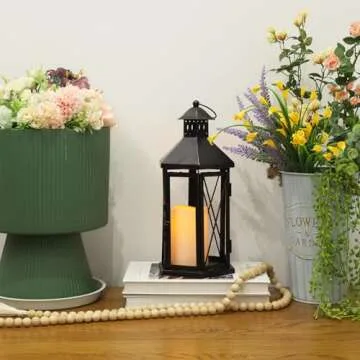 DECORKEY LED Lantern for Indoor & Outdoor Elegance