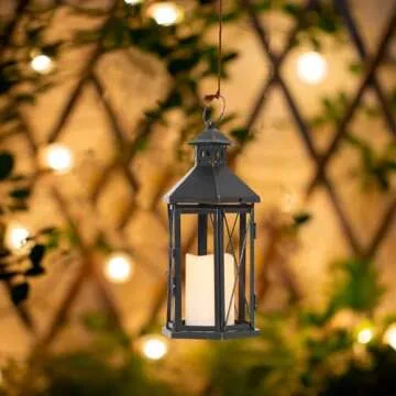 DECORKEY LED Lantern for Indoor & Outdoor Elegance