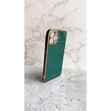 AHDEAU Green & Gold Phone Case - Slim & Shockproof Protection