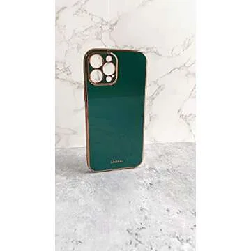 AHDEAU Green & Gold Phone Case - Slim & Shockproof Protection