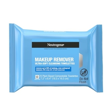 Neutrogena Makeup Remover Wipes - Gentle & Effective Cleaning