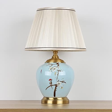 Elegant HATUO Ceramic Table Lamp for Home Decor