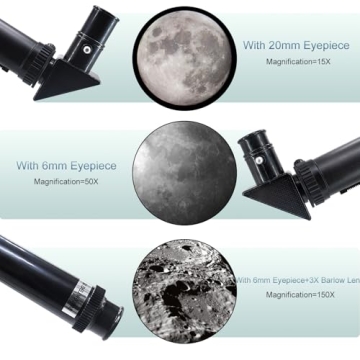 ToyerBee Telescope for Kids & Adults, 70mm Portable Refractor