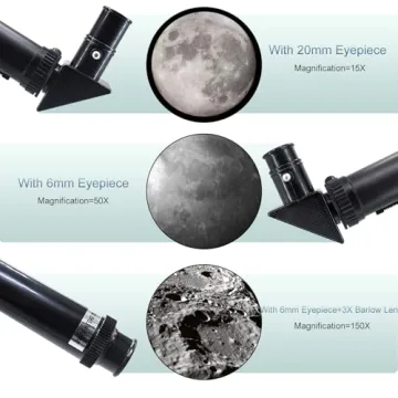 ToyerBee Telescope for Kids & Adults, 70mm Portable Refractor