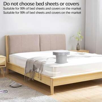 Lock Sheet Holders Set of 4, Bed Sheet Holder Fitted Sheet Straps/Holders Keep Sheets Firm & Tight, ...