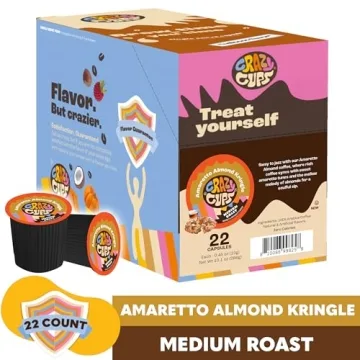Crazy Cup Amaretto Coffee Pods for Keurig