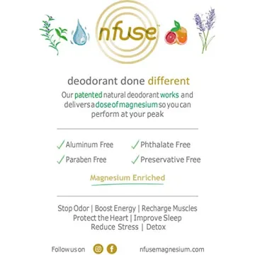 nfuse Lavender Magnesium Roll-on Deodorant - All Natural