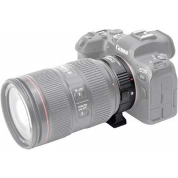 Lens Mount Adapter EF-EOS R - Auto Focus Compatible with Canon EF/EF-S Lens to EOS R, EOS RP, EOS R100, EOS R50, EOS R8, EOS R10, EOS R7, EOS R5C, EOS R3, EOS R6, EOS R5 Cameras