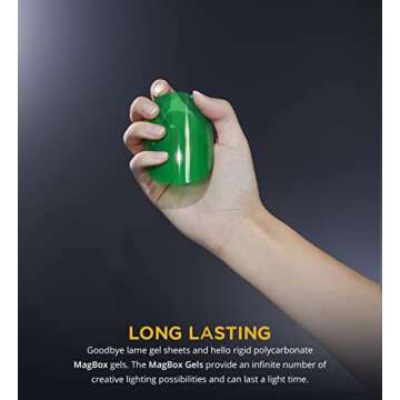 MagMod MagBox Artistic Gel Set - 8 Color Filter Effects Gels for MagBox PRO 24", 42" Octa and 36" Strip Softboxes